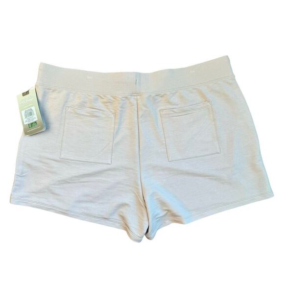 Skechers Skechluxe Go Lounge French Terry Comfy Pale Pink Shorts‎ Womens 2XL NWT - Picture 7 of 11